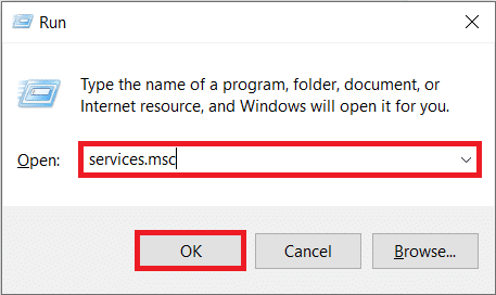 Type services.msc and click on OK to open the Services application. How to Fix .NET Runtime Optimization Service High CPU Usage