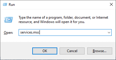 Type services.msc as follows and click OK. Fix Teamviewer Not Connecting in Windows 10