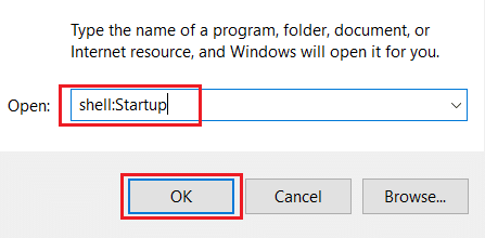 type shell startup command to go to Startup folder. How To Change Startup Programs Windows 10