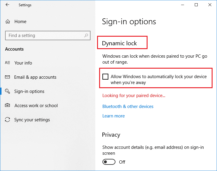 uncheck allow windows 10 automatically lock device. What to Do If Windows 10 Keeps Locking Itself?