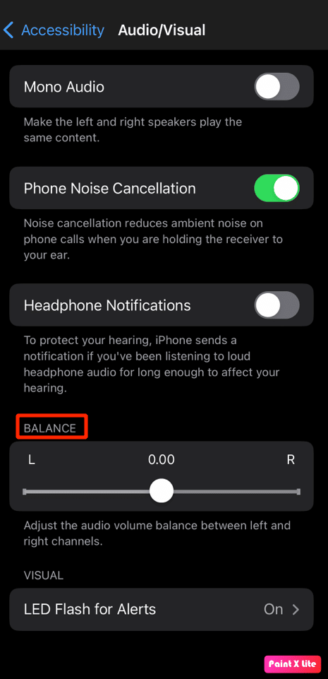 under balance keep the slider in middle | How to Fix AirPods Connected but Sound Coming from Phone