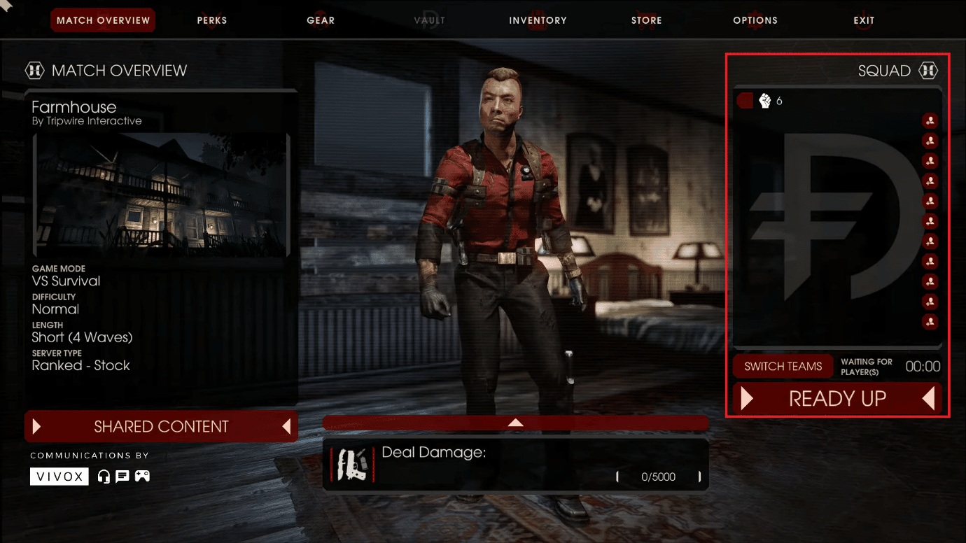 Under SQUAD you can add your friends and play the game. Fix Killing Floor 2 Waiting for Players Issue