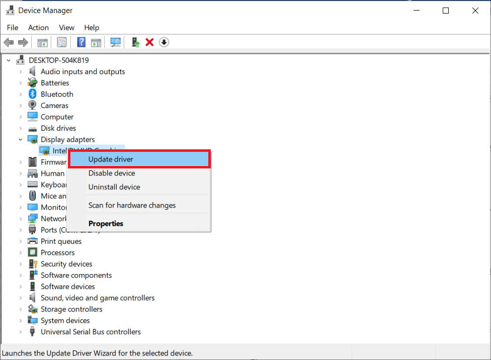 Update graphics driver. Fix Star Citizen Installer Error on Windows 10