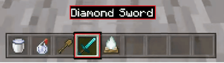 use Diamond sword