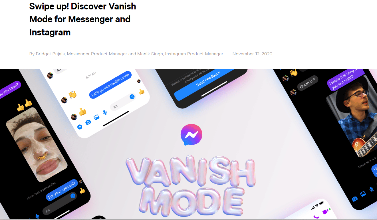 vanish mode on Messenger | block someone on Messenger without them knowing