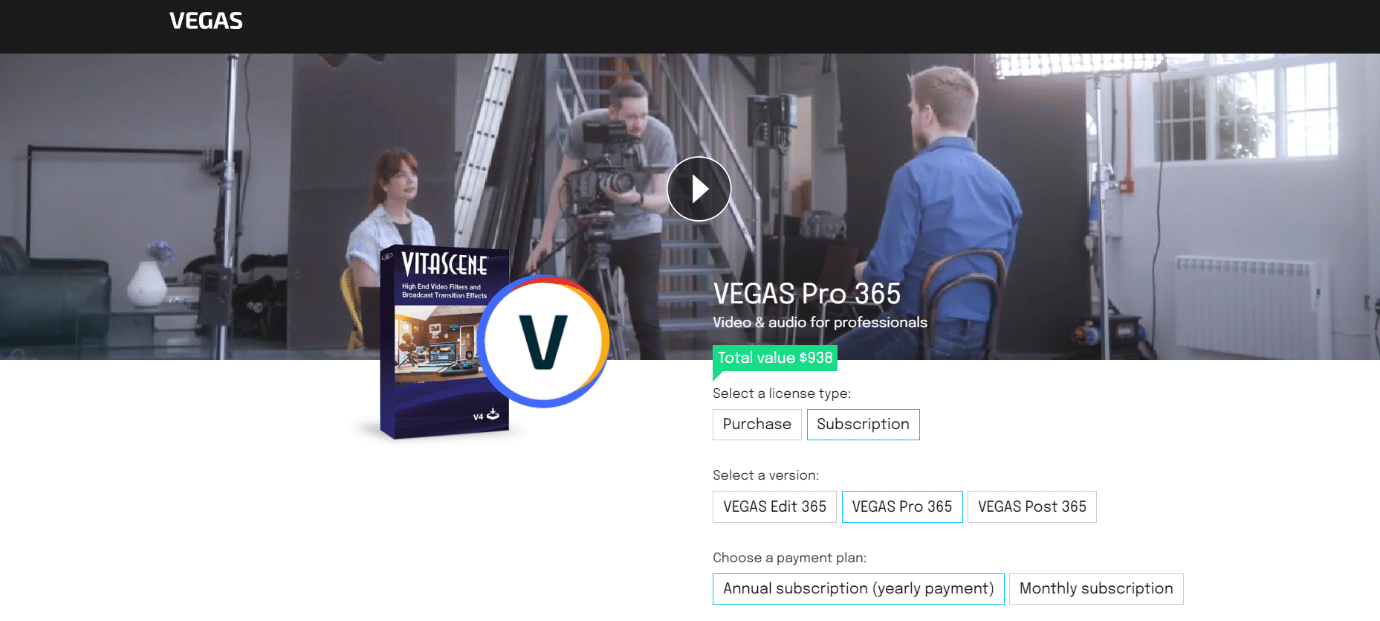 Vegas Pro. Best Adobe Premiere Pro Free Alternatives