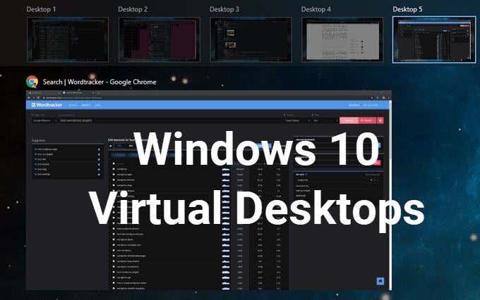 How To Set Up Virtual Desktops In Windows 10
