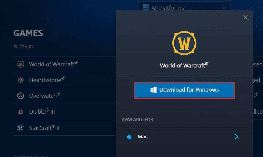 visit Blizzard official site to download World of Warcraft. Fix World of Warcraft Unable to Validate Game Version