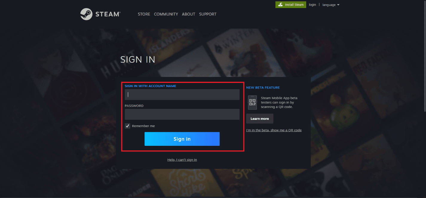 Visit the Steam website on a browser and log in to your account | How to cancel ffxiv subscription