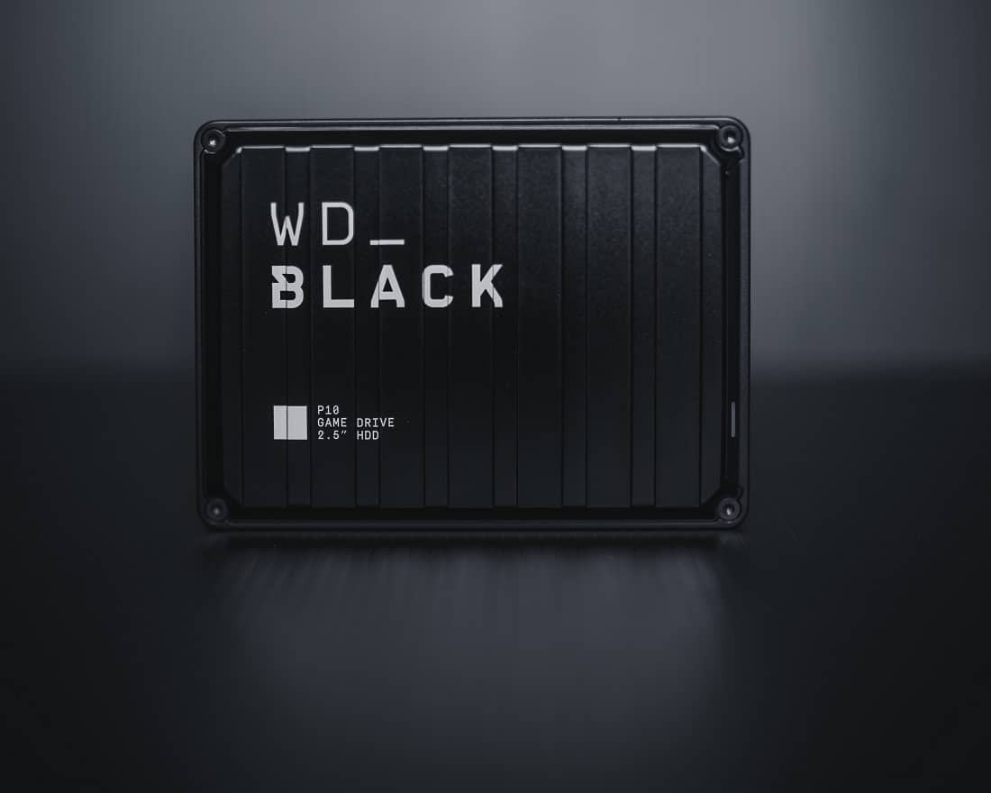 western digital black hard drive or hard disk