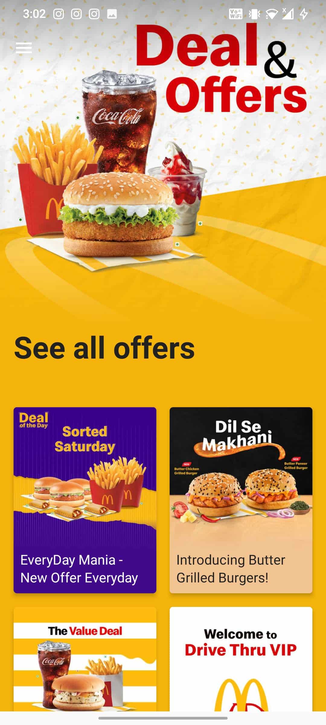 When you download the McDonald's app and sign up for the first time, you get a free burger, shake or any other dish as a welcome gift. | turn on notif on McDonald's app | claim your McDonald's rewards