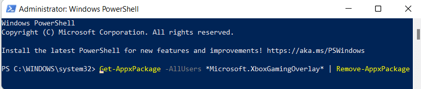 Windows PowerShell