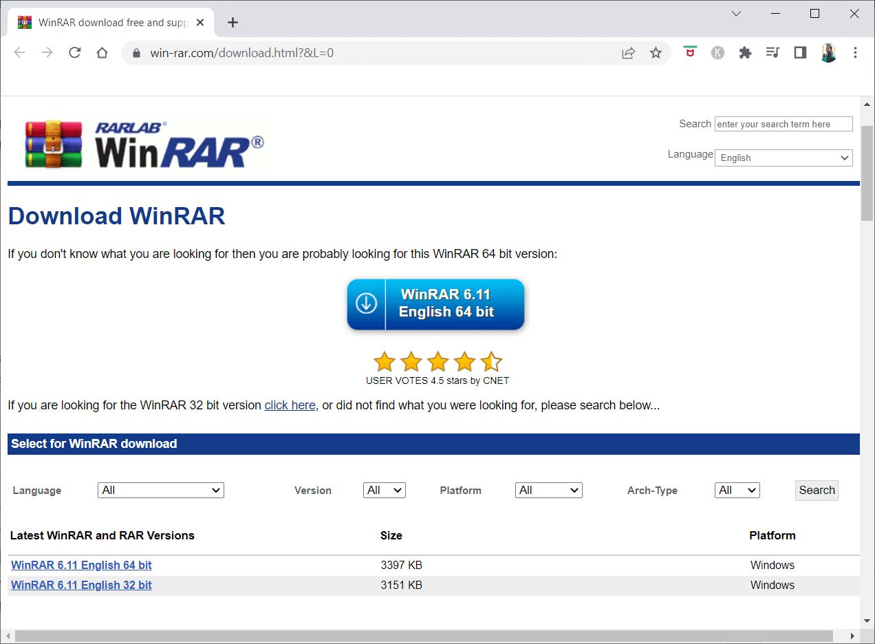 WinRAR. 15 Best File Compression Tools