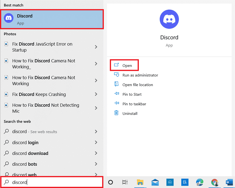 open discord. Fix Discord Screen Share Not Working in Windows 10