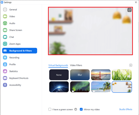 background and filters. How to Blur Background in Zoom on Windows 10