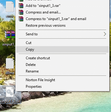 xinput dll file. Fix Origin 0xc00007b Error in Windows 10