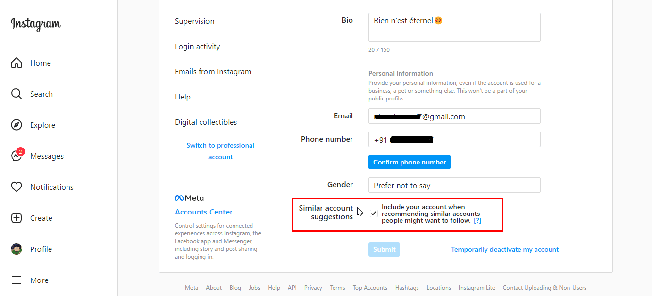  you should disable similar account suggestion features because it's not that useful and makes your Instagram account vulnerable to Spam Bots. | Does Instagram Randomly Follow Accounts?