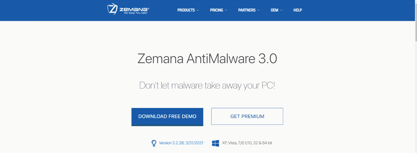 Антивірусне програмне забезпечення Zemana