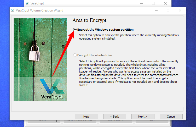 Encrypt just the Windows partition unless you know you need something else. 
